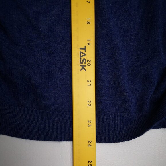 2 / $30.00 - Suzy Shier Ladies Size Medium Royal Blue Lightweight Sweater - Picture 9 of 9